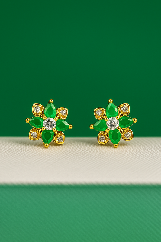 Sparkling Crystal Drop Earrings