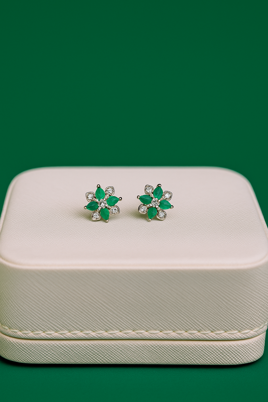 Elegant Pearl Stud Earrings