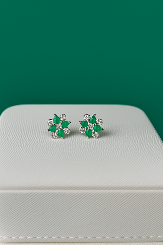 Elegant Pearl Stud Earrings