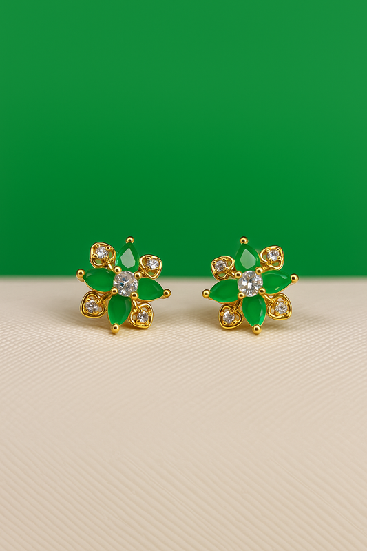 Sparkling Crystal Drop Earrings